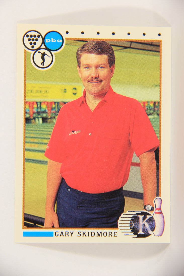 Kingpins Bowling 1990 Trading Card #49 Gary Skidmore ENG L017366