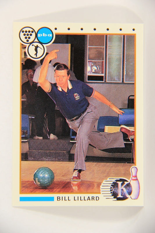 Kingpins Bowling 1990 Trading Card #70 Bill Lillard ENG L017387