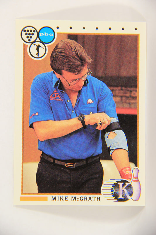 Kingpins Bowling 1990 Trading Card #71 Mike McGrath ENG L017388