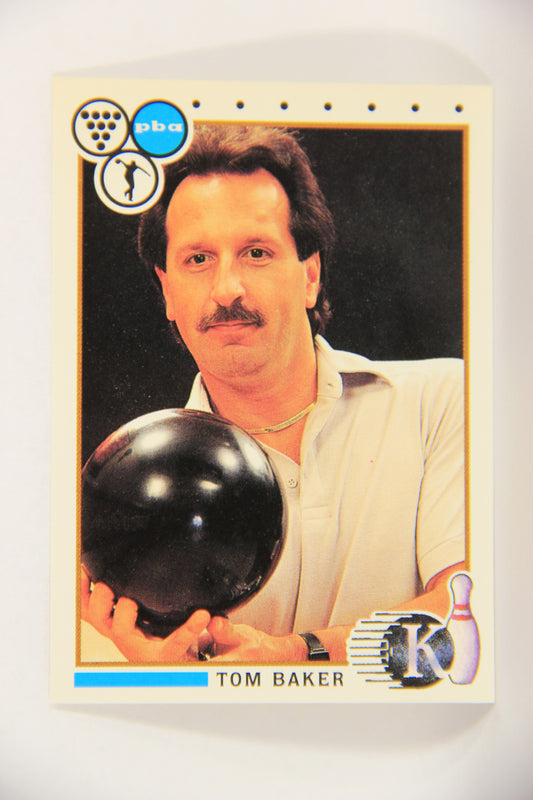 Kingpins Bowling 1990 Trading Card #73 Tom Baker ENG L017390