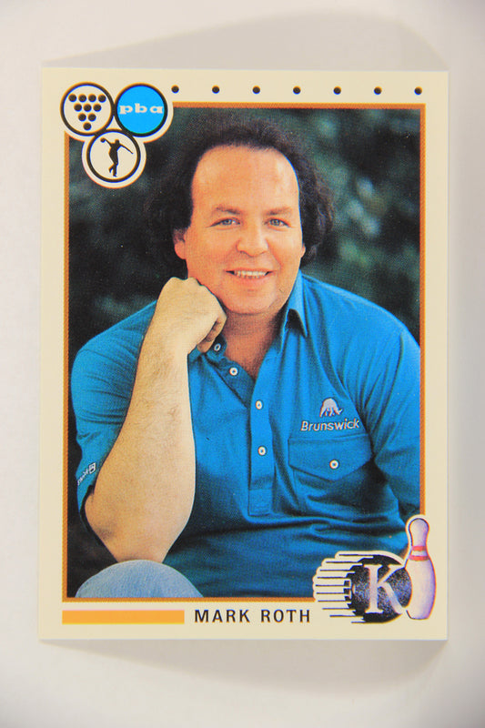 Kingpins Bowling 1990 Trading Card #80 Mark Roth ENG L017397
