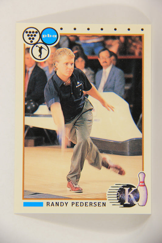 Kingpins Bowling 1990 Trading Card #90 Randy Pedersen ENG L017407