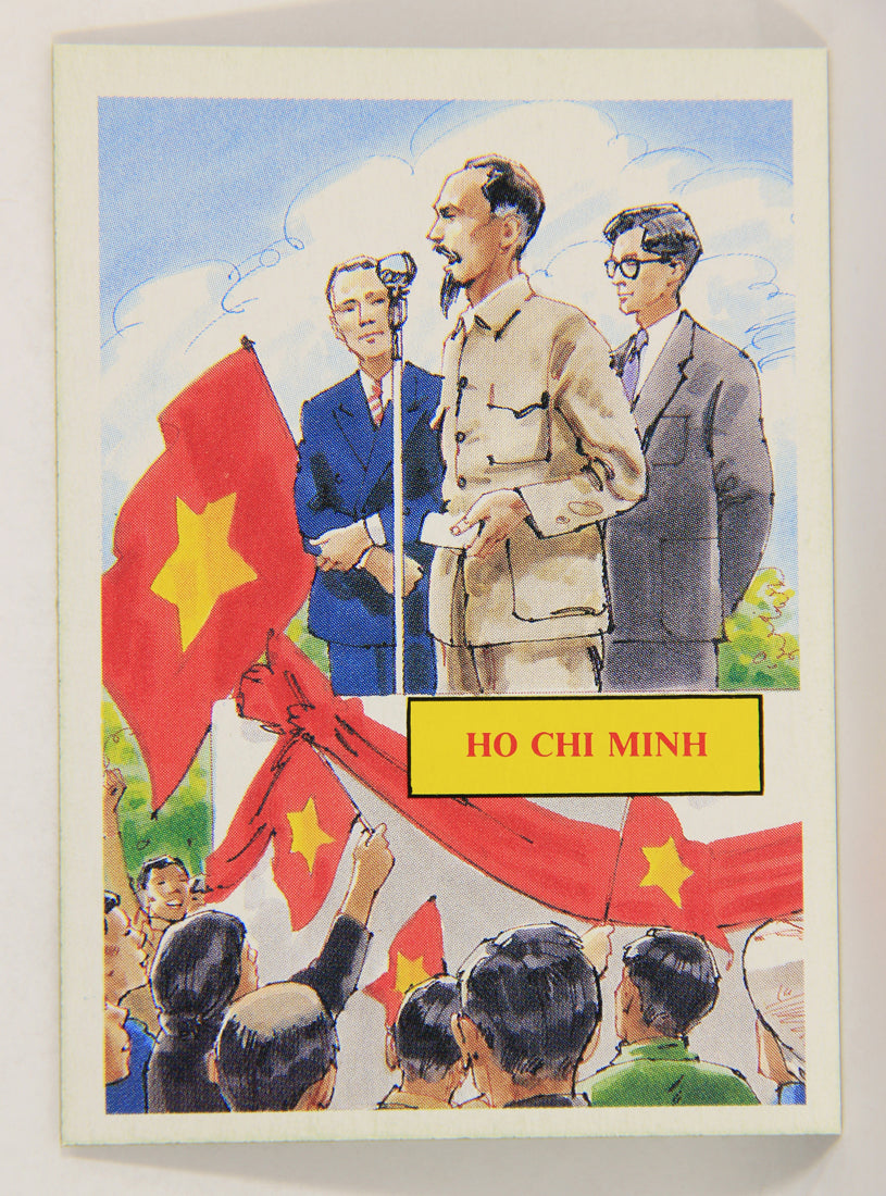 Vietnam Fact Cards 1988 Trading Card #3 Ho Chi Minh FR-ENG Artwork L017420
