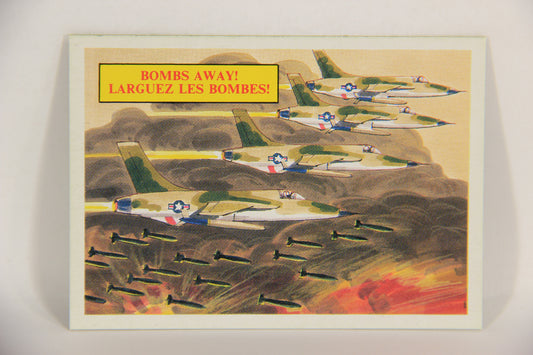 Vietnam Fact Cards 1988 Trading Card #21 Bombs Away FR-ENG Artwork L017438