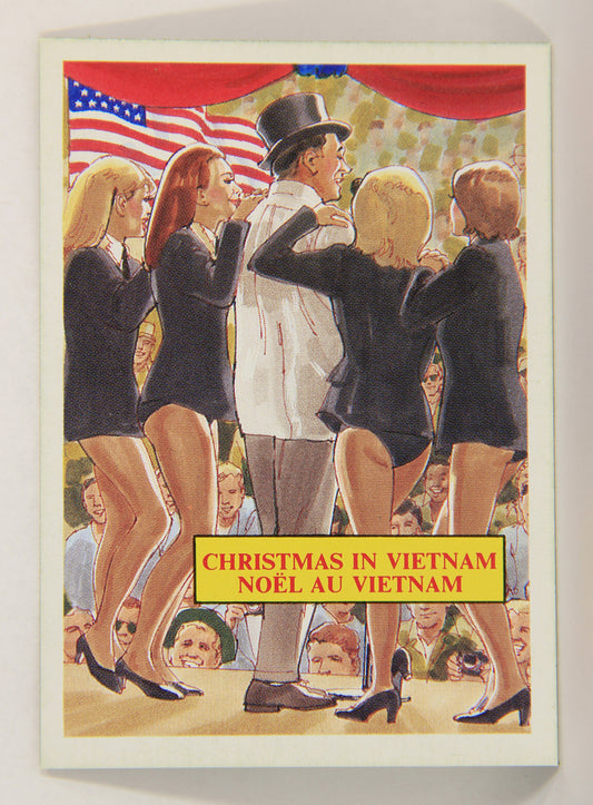 Vietnam Fact Cards 1988 Trading Card #29 Christmas In Vietnam FR-ENG Artwork L017446