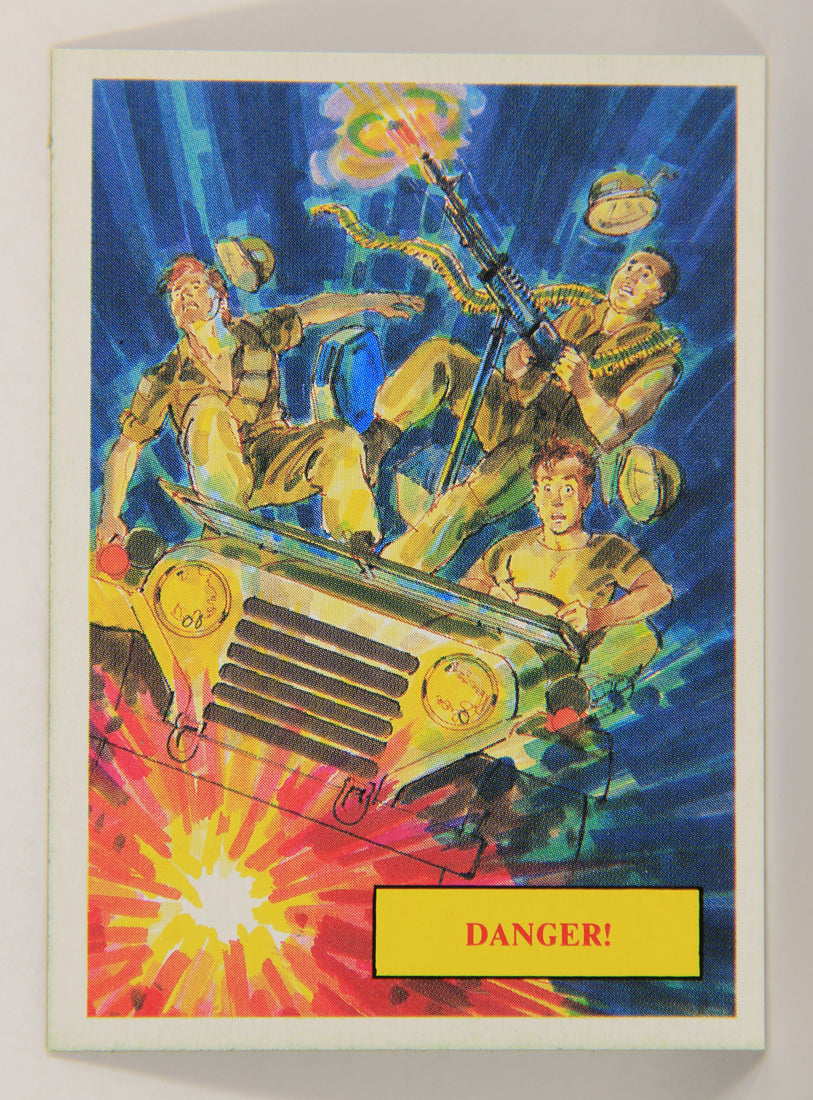 Vietnam Fact Cards 1988 Trading Card #44 Danger FR-ENG Artwork L017461