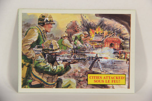 Vietnam Fact Cards 1988 Trading Card #49 Cities Attacked FR-ENG Artwork L017466