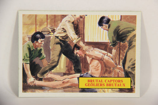 Vietnam Fact Cards 1988 Trading Card #53 Brutal Captors FR-ENG Artwork L017470