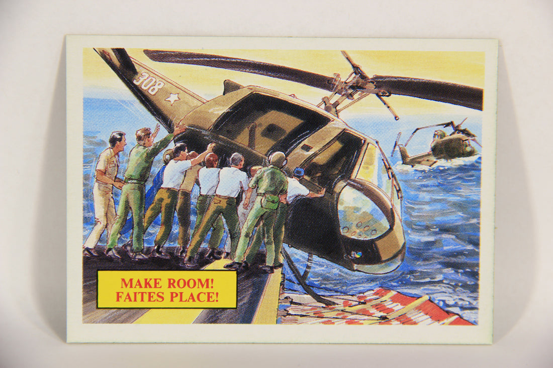 Vietnam Fact Cards 1988 Trading Card #63 Make Room FR-ENG Artwork L017480