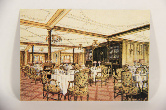 Titanic Collector Cards 1998 Trading Card #14 A la Carte Restaurant ENG L017497