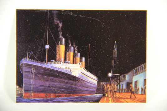 Titanic Collector Cards 1998 Trading Card #25 Arriving At Southampton ENG L017508