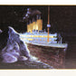 Titanic Collector Cards 1998 Trading Card #44 Titanic Hits The Iceberg ENG L017527