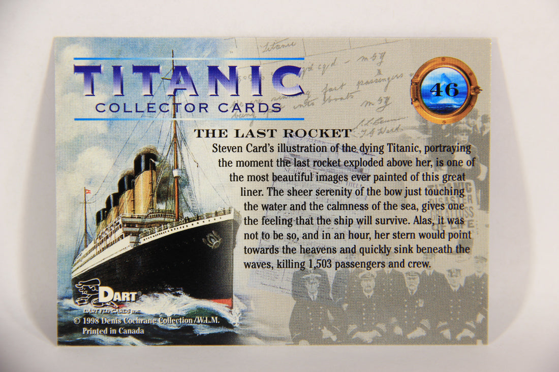 Titanic Collector Cards 1998 Trading Card #46 The Last Rocket ENG L017529