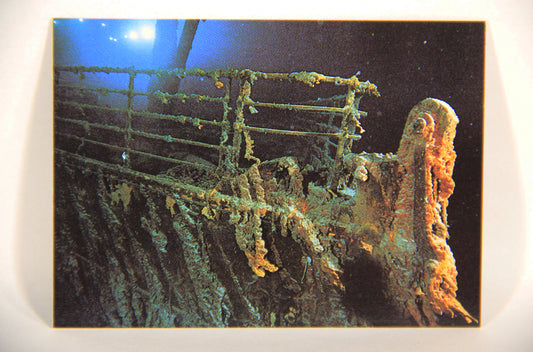 Titanic Collector Cards 1998 Trading Card #71 Titanic Wreck ENG L017554