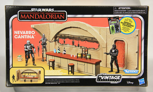 Star Wars Nevarro Cantina Playset Vintage Collection - The Mandalorian Sealed Box L017562