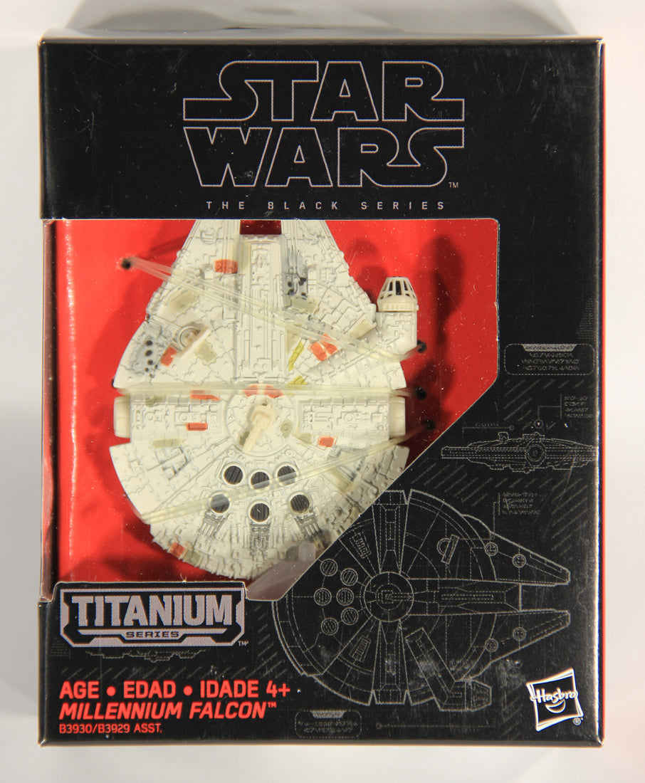 Star Wars Black Series Titanium Die-Cast #1 Millennium Falcon New Sealed L017565