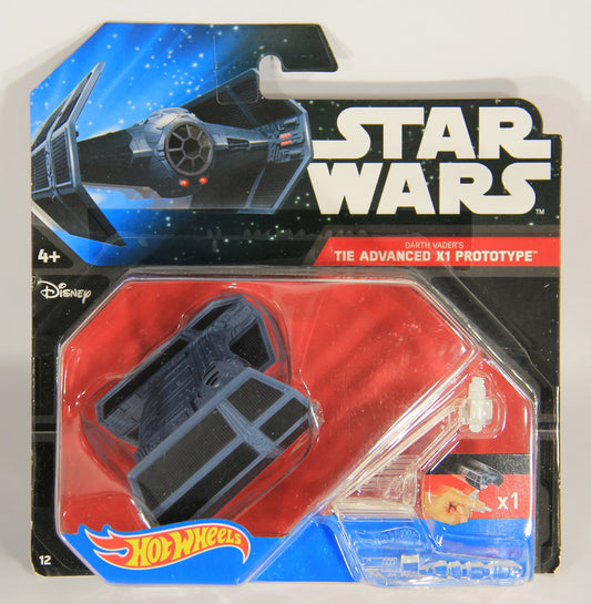 Star Wars Hot Wheels Die-Cast Flight Navigator #12 TIE Advanced X1 Prototype New L017566