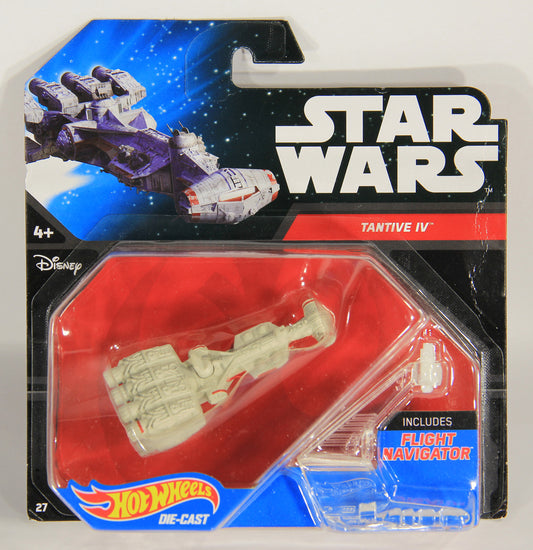 Star Wars Hot Wheels Die-Cast Flight Navigator #27 Tantive IV New Sealed L017567