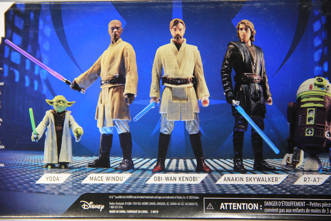 Star Wars Celebrate The Saga Jedi Order 5-Pack 3.75 Action Figures MISB L017576