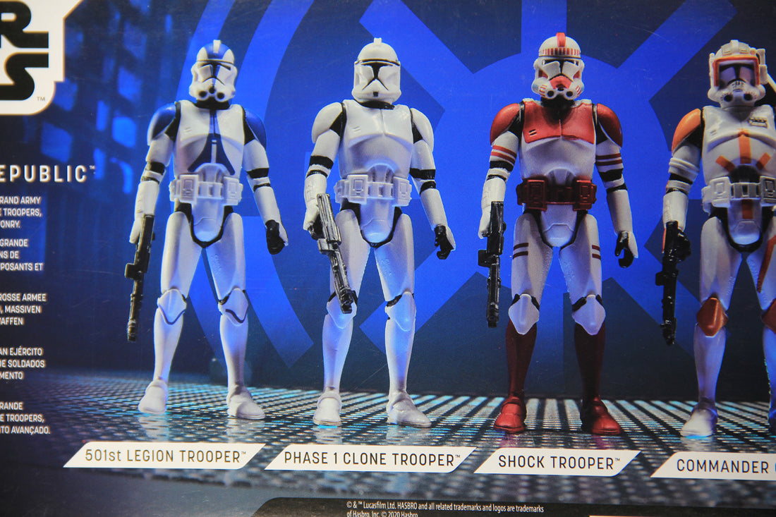 Star Wars Celebrate The Saga Galactic Republic 5-Pack 3.75 Action Figures MISB L017578