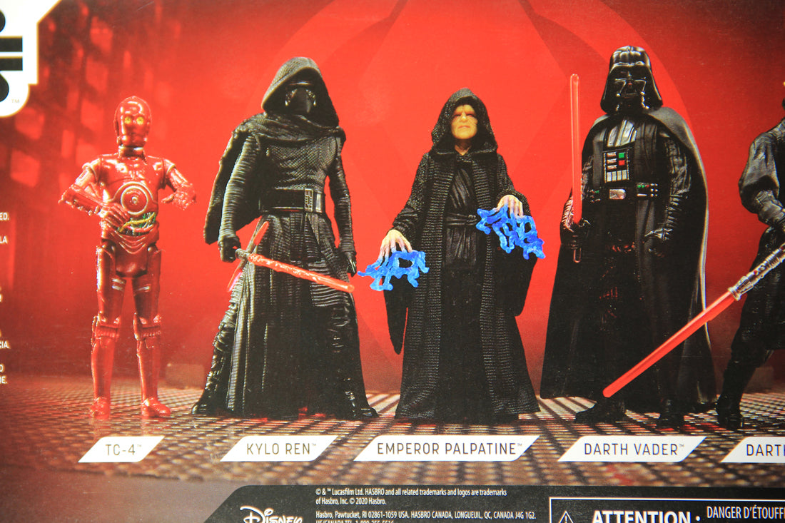 Star Wars Celebrate The Saga Sith 5-Pack 3.75 Action Figures MISB L017579