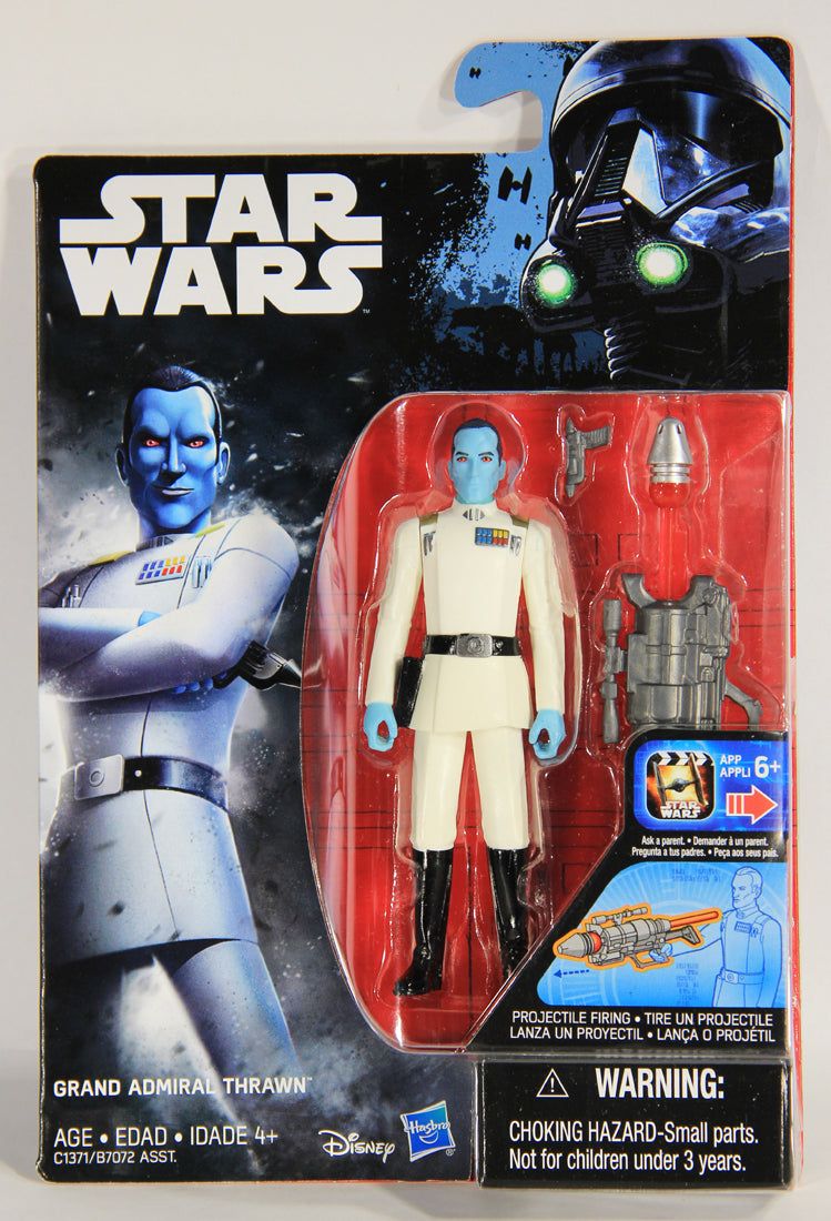 Star Wars Grand Admiral Thrawn V-3 Rogue One Corrected Card & Figure L017590