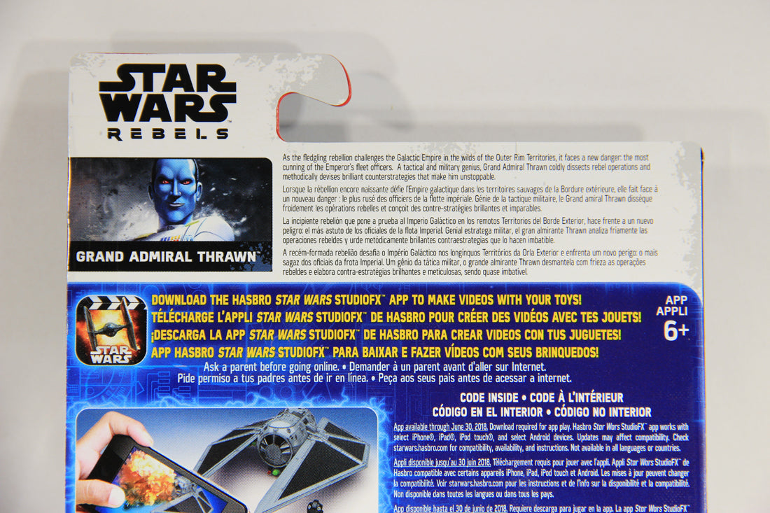 Star Wars Grand Admiral Thrawn V-3 Rogue One Corrected Card & Figure L017590