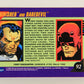 1992 Marvel Universe Series 3 Trading Card #92 Punisher And Daredevil ENG L017629