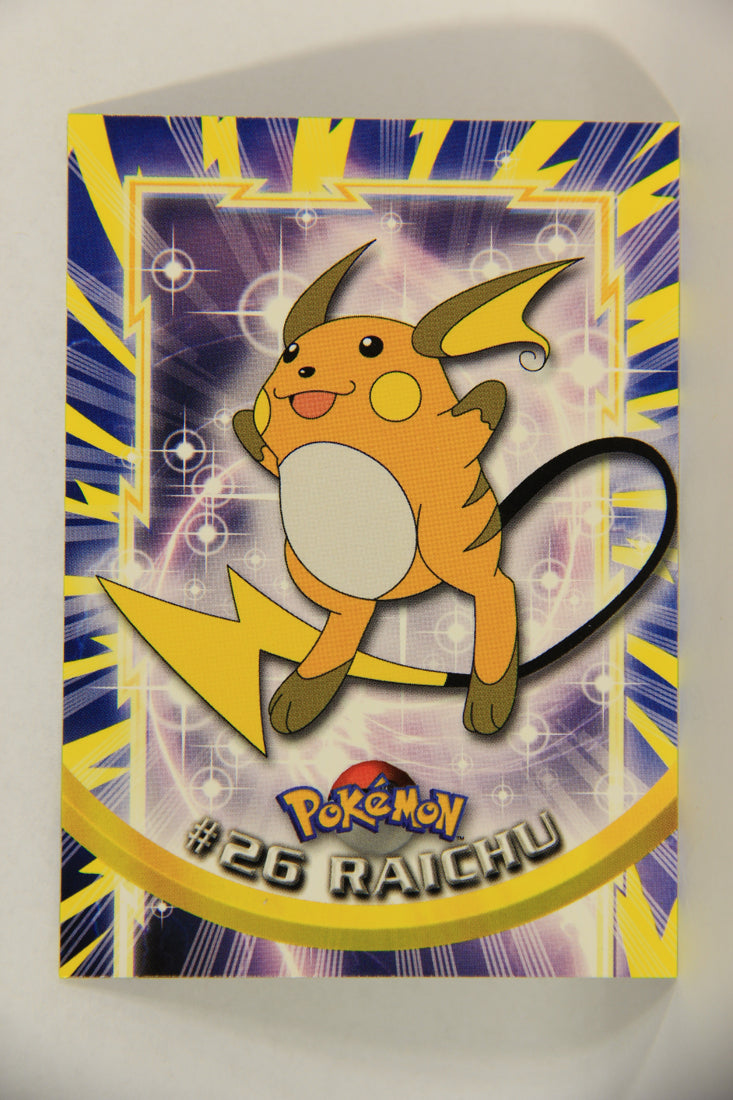 Pokémon Card Raichu #26 TV Animation Blue Logo 1st Print ENG L017635