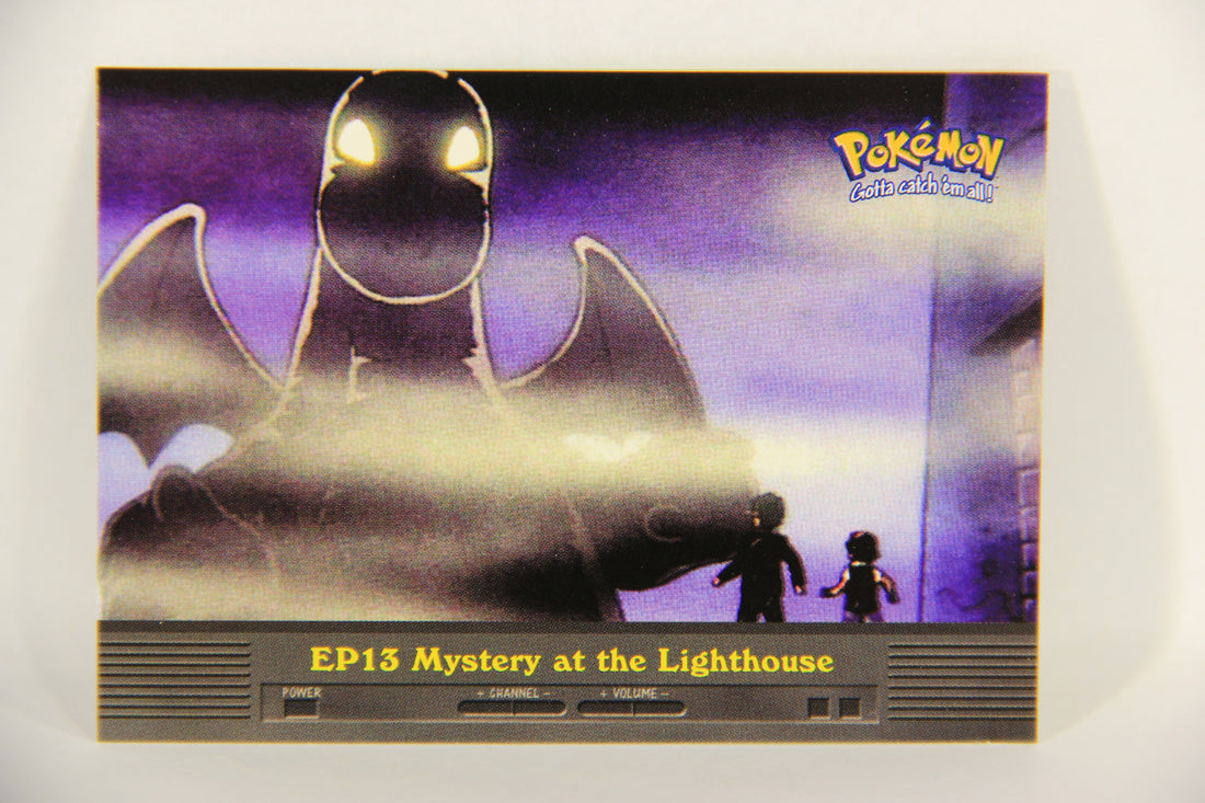 Pokémon Card TV Animation #EP13 Mystery At The Lighthouse Blue Logo 1st Print ENG L017641