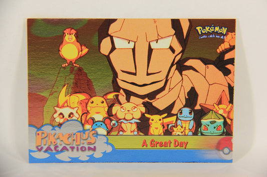 Pokémon Card First Movie #58 A Great Day Foil Chase Blue Logo 1st Print ENG L017667