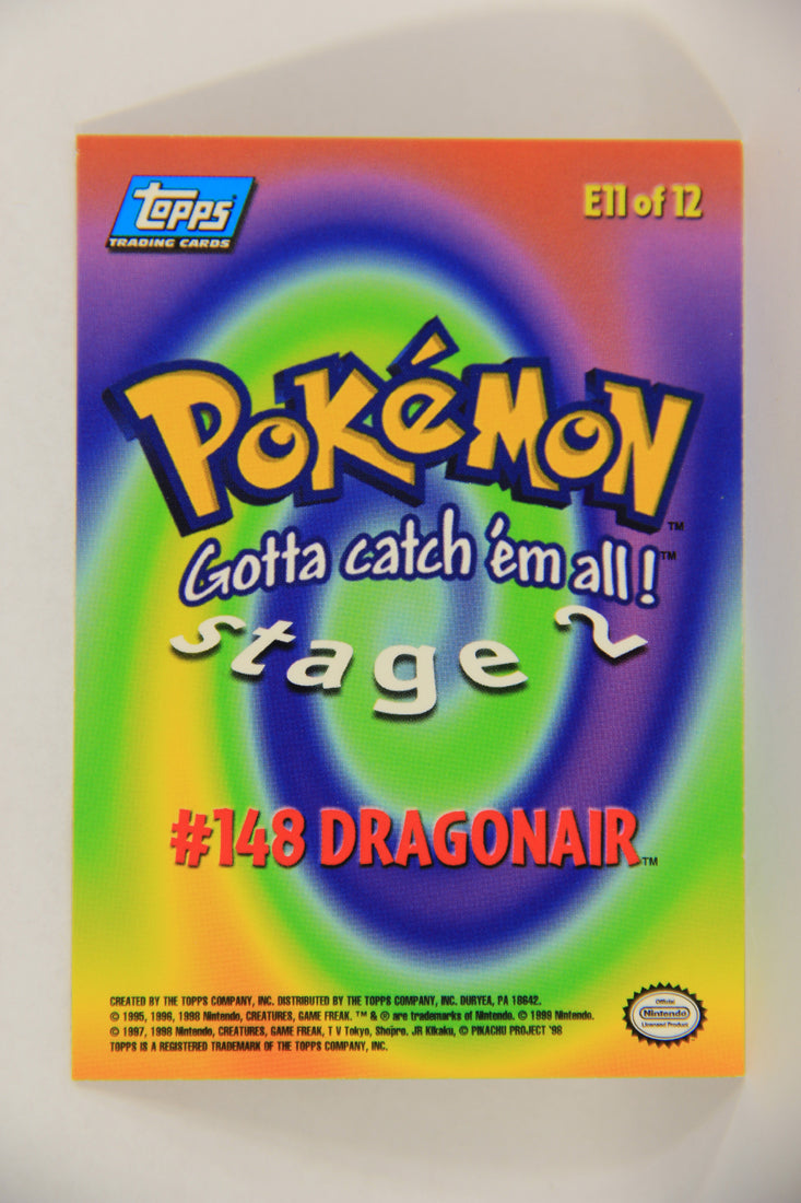 Pokémon Card First Movie #E11 Of E12 Dragonair - Stage 2 - Blue Logo 1st Print ENG L017669