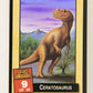 Escape Of The Dinosaurs 1993 Trading Card #9 Ceratosaurus ENG L017694