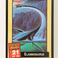 Escape Of The Dinosaurs 1993 Trading Card #21 Elasmosaurus ENG L017706