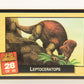 Escape Of The Dinosaurs 1993 Trading Card #28 Leptoceratops ENG L017713