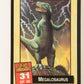 Escape Of The Dinosaurs 1993 Trading Card #31 Megalosaurus ENG L017716