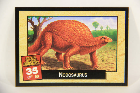 Escape Of The Dinosaurs 1993 Trading Card #35 Nodosaurus ENG L017720