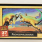 Escape Of The Dinosaurs 1993 Trading Card #37 Pachycephalosaurus ENG L017722