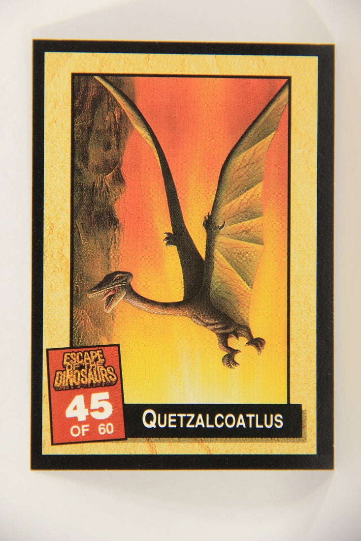 Escape Of The Dinosaurs 1993 Trading Card #45 Quetzalcoatlus ENG L017730