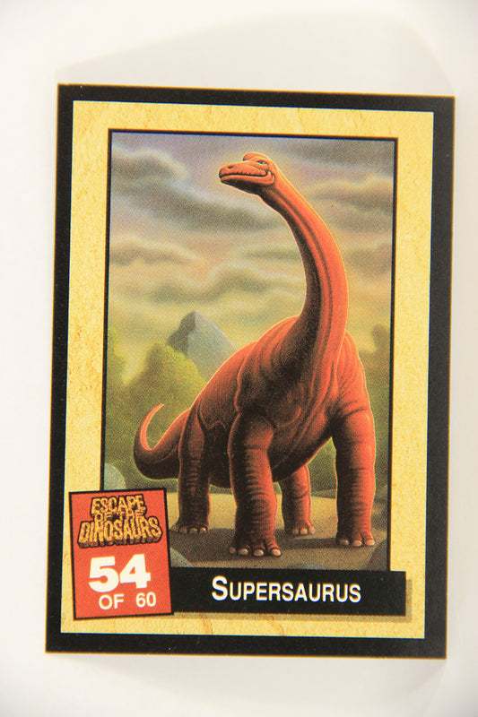 Escape Of The Dinosaurs 1993 Trading Card #54 Supersaurus ENG L017739