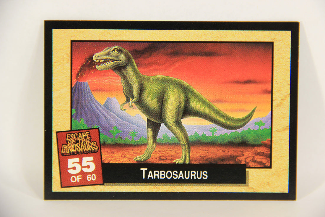 Escape Of The Dinosaurs 1993 Trading Card #55 Tarbosaurus ENG L017740