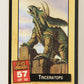 Escape Of The Dinosaurs 1993 Trading Card #57 Triceratops ENG L017742