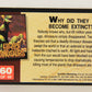 Escape Of The Dinosaurs 1993 Trading Card #60 Why Did They Become Extinct ENG L017744