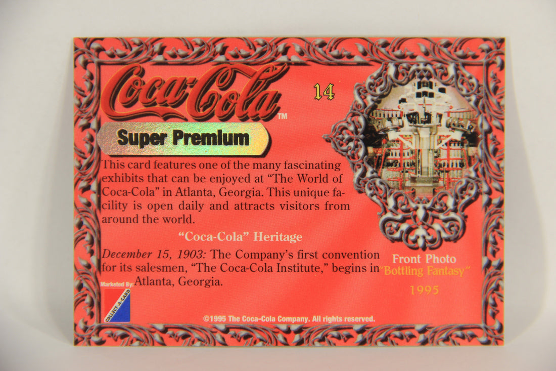 Coca-Cola Super Premium 1995 Trading Card #14 Bottling Fantasy L017764