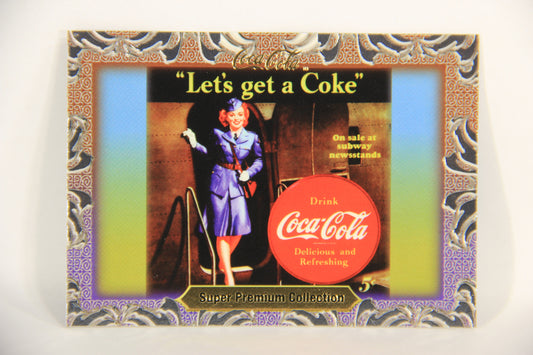 Coca-Cola Super Premium 1995 Trading Card #15 Poster 1943 L017765