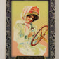 Coca-Cola Super Premium 1995 Trading Card #16 Motor Girl Postcard 1911 L017766