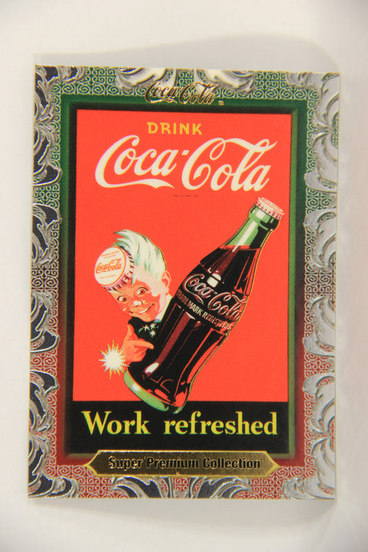 Coca-Cola Super Premium 1995 Trading Card #18 Wall Sign 1940 L017768