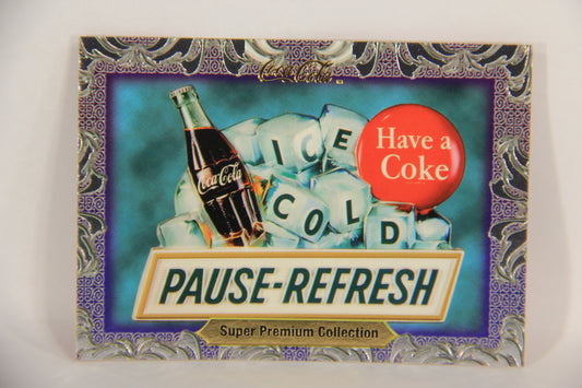 Coca-Cola Super Premium 1995 Trading Card #20 3-D Sign 1922 L017770