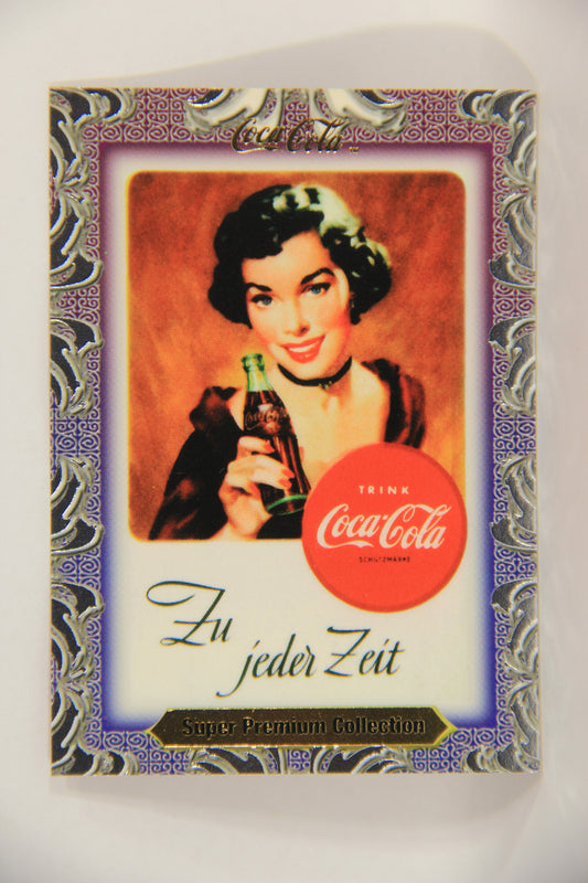 Coca-Cola Super Premium 1995 Trading Card #21 German Advertisement 1952 L017771