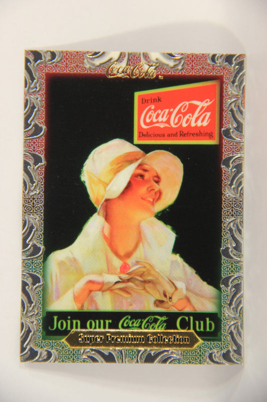 Coca-Cola Super Premium 1995 Trading Card #26 Paper Sign 1928 L017776